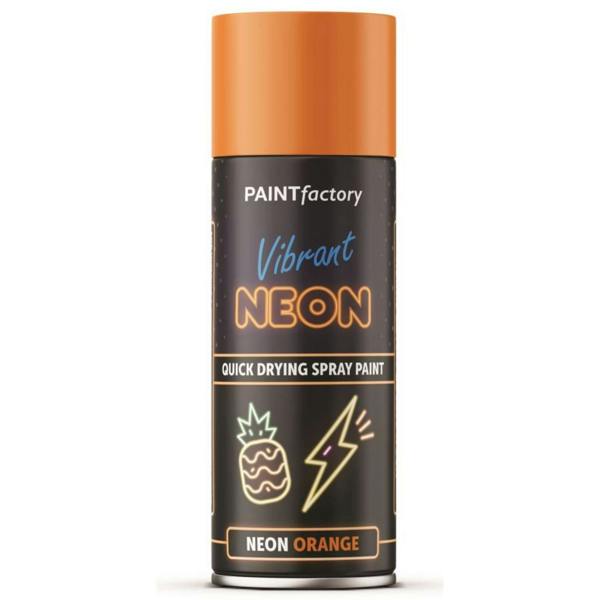 Paint Factory Neon Orange Spray Paint 400ml
