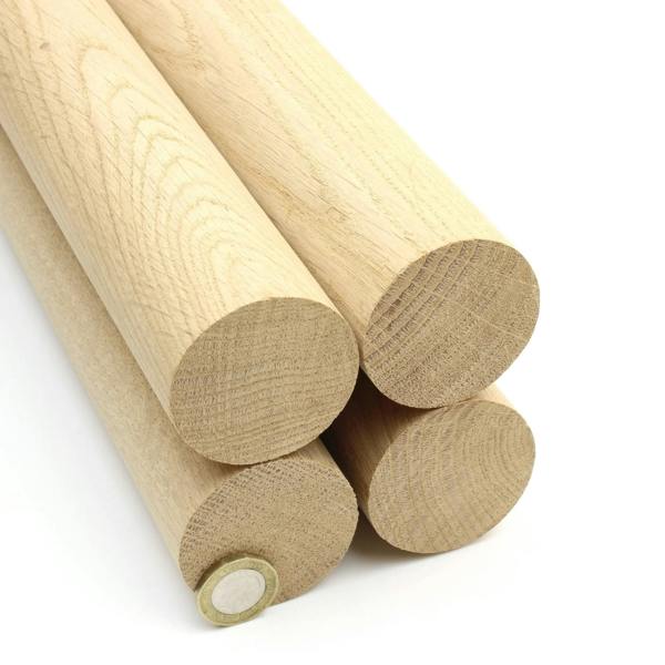 350mm Long  Premium Quality European Oak Dowel