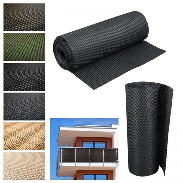 Rattan Weave Privacy Screening 1m x 1m - Evergreenery