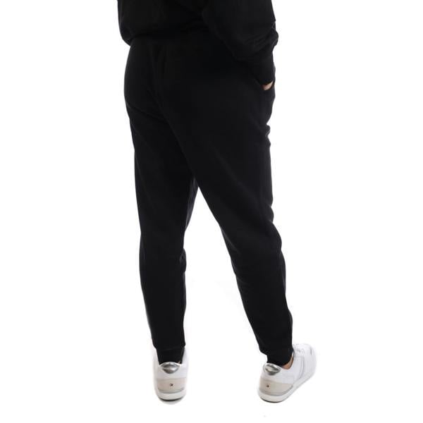 DKNY Womens/Ladies Embellished Logo Jogging Bottoms - Black - 