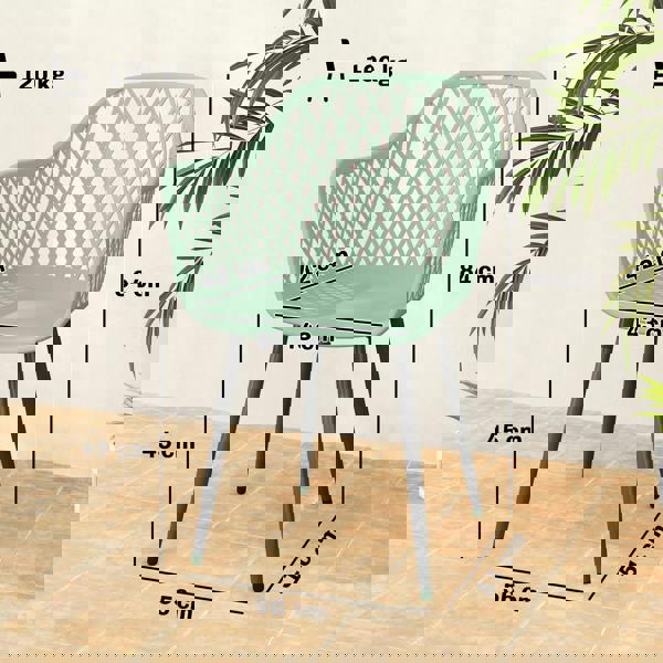Garden Dining Chair Set