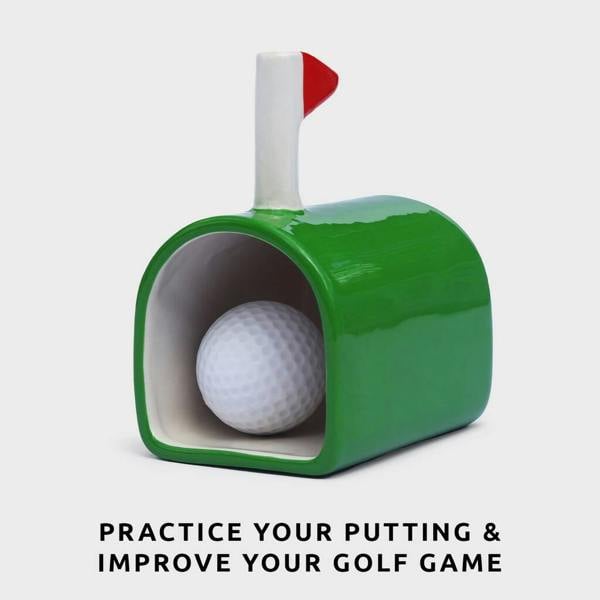 Golf Mug And Ball Set - close-up detail