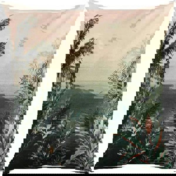 Furn Jungle Outdoor Cushion Cover - Blush/Forest - 