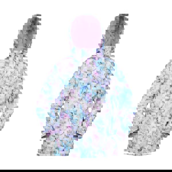 Mountain Warehouse Childrens/Kids Snowdrop Watercolour Ski Jacket - Pale Pink