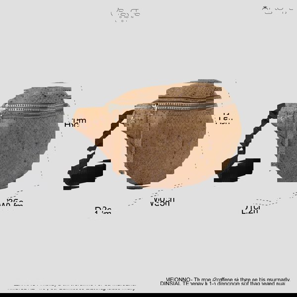 Assots London 'NOAH' Tan Snake Leather Bum Belt Bag