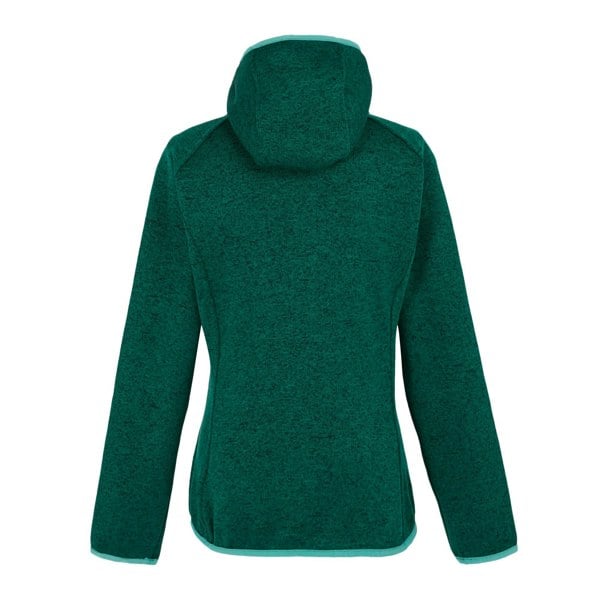 Regatta Women's Newhill Marl Hooded Fleece Jacket - Rainforest