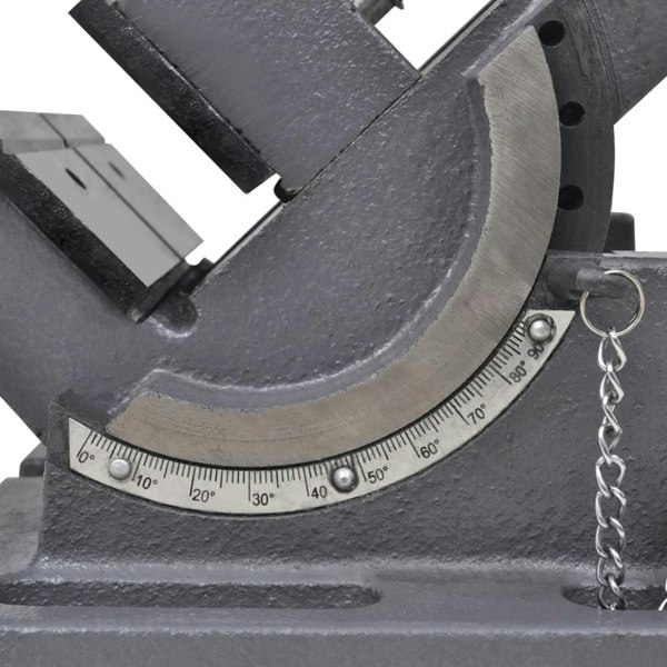 Berkfield Manually Operated Tilting Drill Press Vice 110 mm