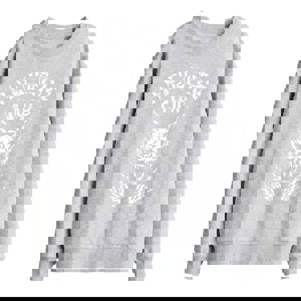 Stranger Things Kids Hellfire Club Bones Sweatshirt - Sport Heather