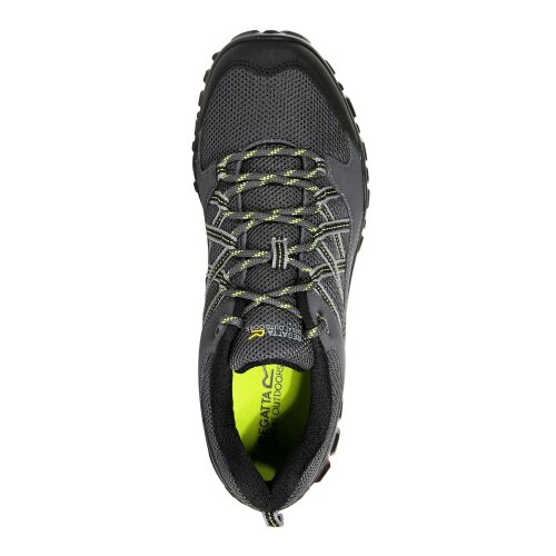 Regatta Men's Edgepoint III Low Rise Hiking Shoes - Briar/Lime Punch - 11 UK - Briar/Lime Punch