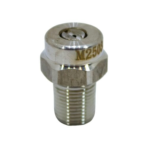 Equip2clean 1/8" BSP Rotary Surface Cleaner Nozzle – 25° 030 (2503) Stainless Steel