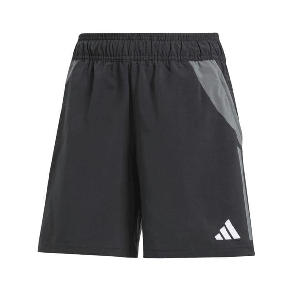 Adidas Womens/Ladies Tiro 24 Football Shorts - Black/Dark Grey - 