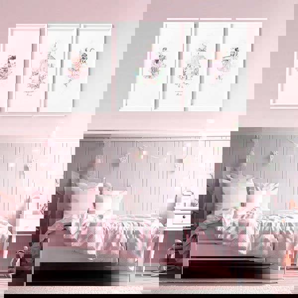 Ballerina Prints | Set of 3 wall art prints