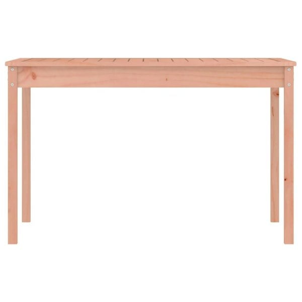 Berkfield Garden Table 121x82.5x76 cm Solid Wood Douglas