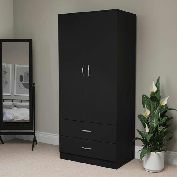 Vida Designs Riano 2 Door 2 Drawer Wardrobe