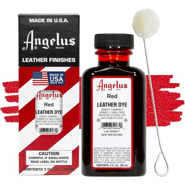 Angelus Leather Dye - Permanent Deep Penetrating Colour Change 3oz