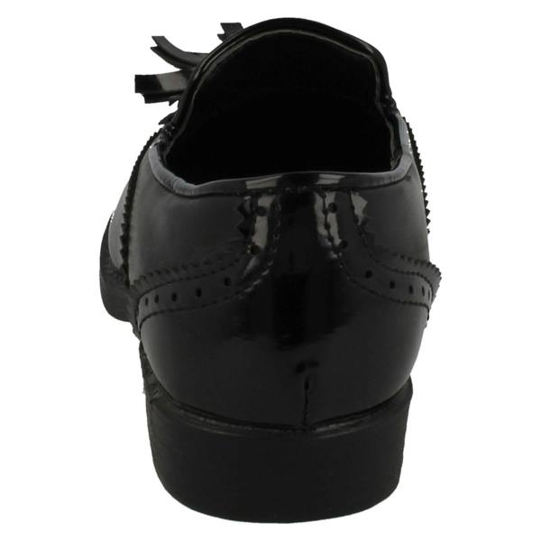 Spot On Girls Spot On Brogue Detail School Shoes
