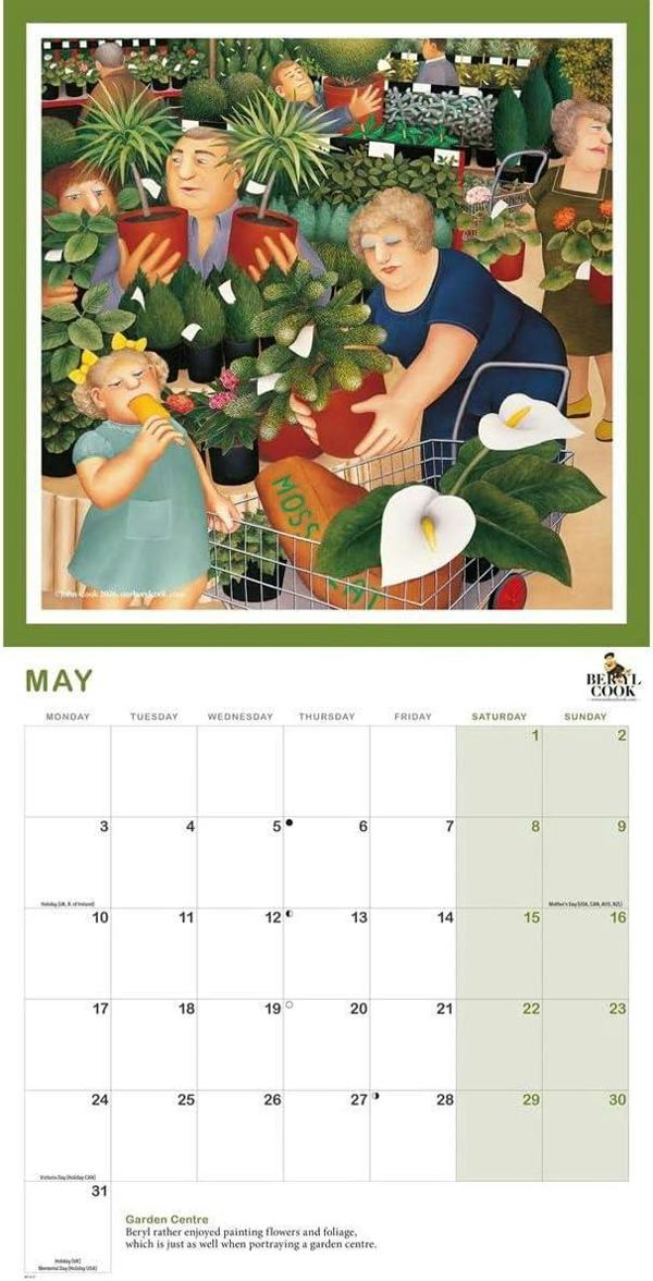 Beryl Cook Calendar 2027