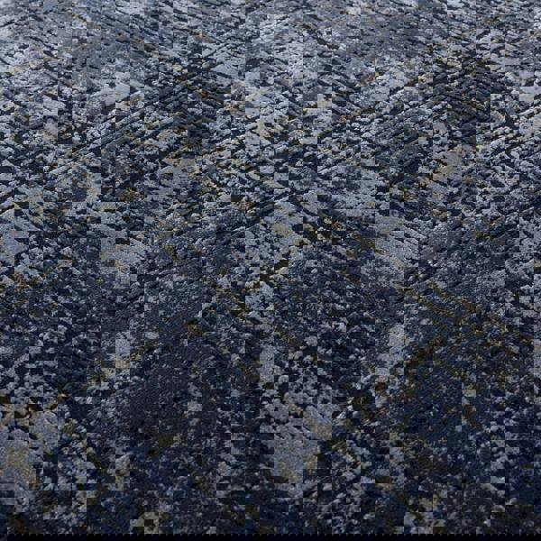 Asiatic Kuza Abstract Navy Rug