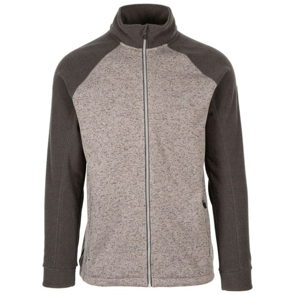 Trespass Mens Sonstown Fleece Jacket - Grey Marl