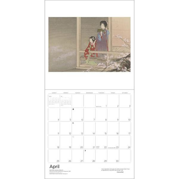 The Reading Woman Calendar 2027, Wall Calendars, Month To View, History & Literature, Gift