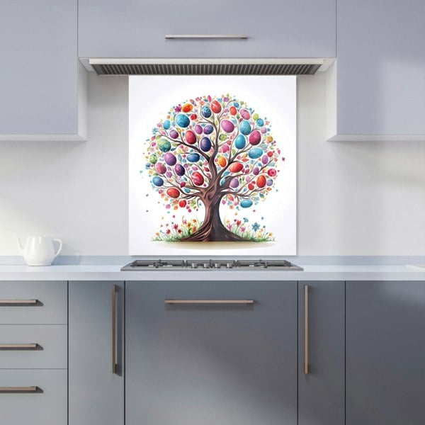 Warren Reed - Designer Whimsical Easter Egg Tree Kitchen Splashback