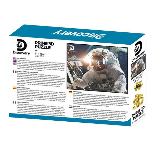 Prime 3D Puzzles Prime 3D Discovery Astronaut Up Close Puzzle