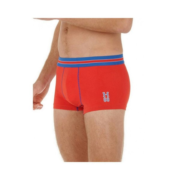 Hom Run Sports Contrast Boxer Trunk, Red/blue