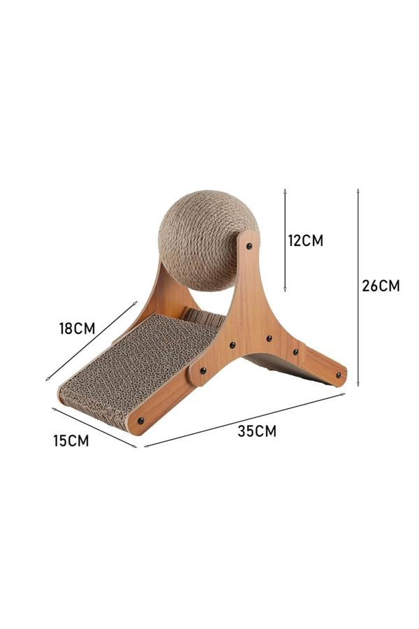 Living and Home Cat Scratching Toy with Sisal Ball