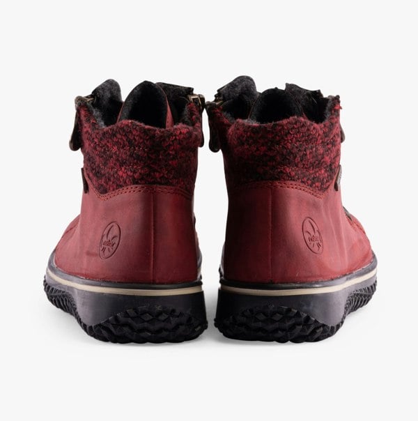 Rieker Z4263-35 Womens Boots - Red