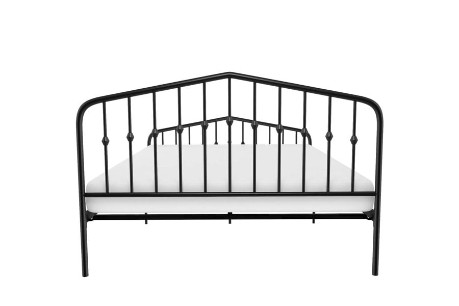 Dorel Home Bushwick Metal Bed Black - Double
