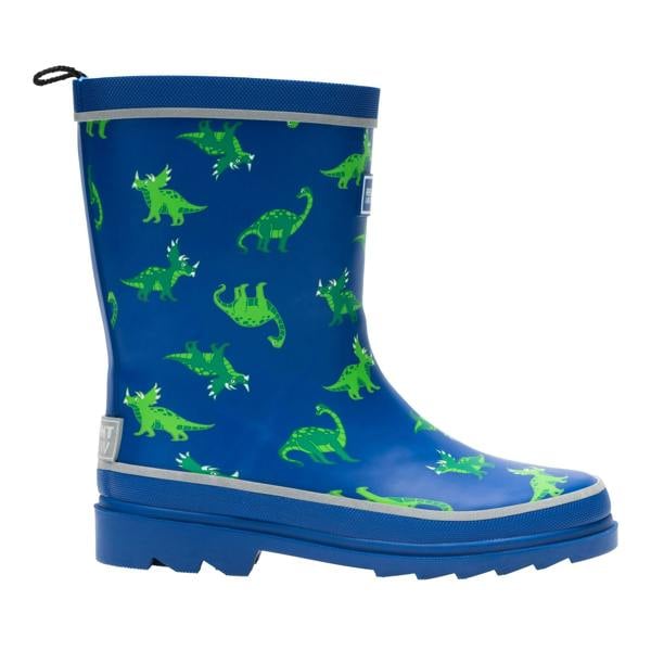 Regatta Childrens/Kids Mudplay III Dinosaur Wellington Boots - Blue Green - 