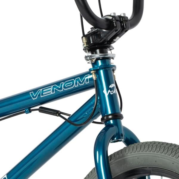 Venom Sidewinder BMX 20" Kids Bike - Teal/Grey