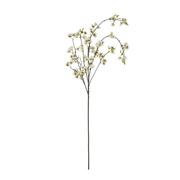 Hill Interiors Japanese Blossom Artificial Flower - White - 