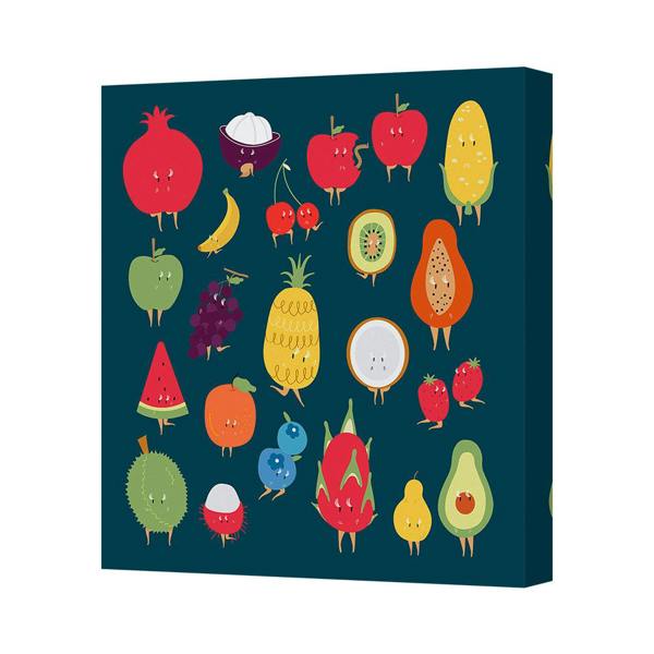 Benjamin Tate Design Contemporary Fruit Canvas Wall Art Print Handmade in UK