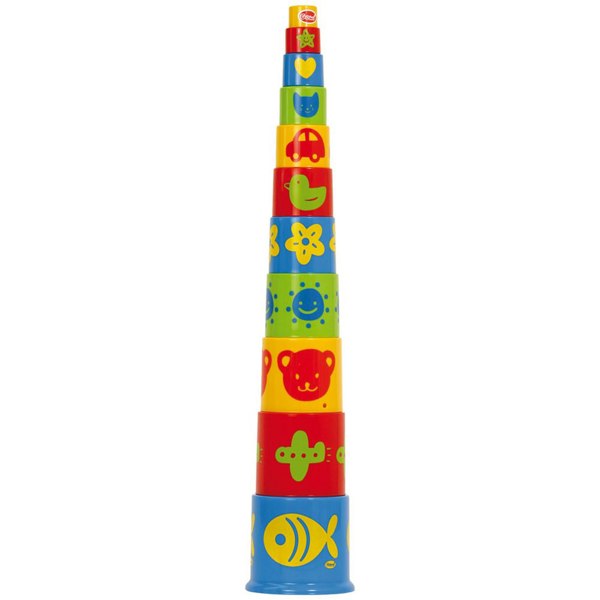 Gowi Toys GW45310 Multi Colour Stacking Buckets