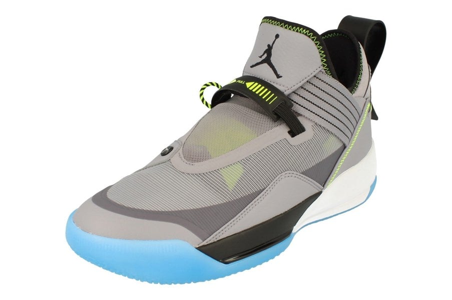 Nike Air Jordan Xxxii Se Mens Basketball Trainers Cd9560  007 - Grey Black Sail Volt 007 - Photo 0