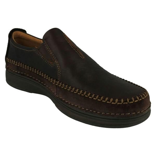 Clarks Mens Clarks Active Air Cushioned Slip On Shoes Nature 5 Walk