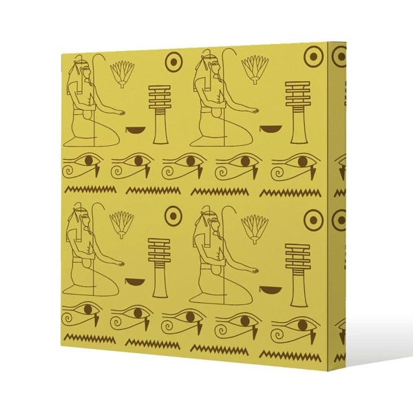 Benjamin Tate Design Pattern of Egyptian hieroglyphics (Canvas Print)