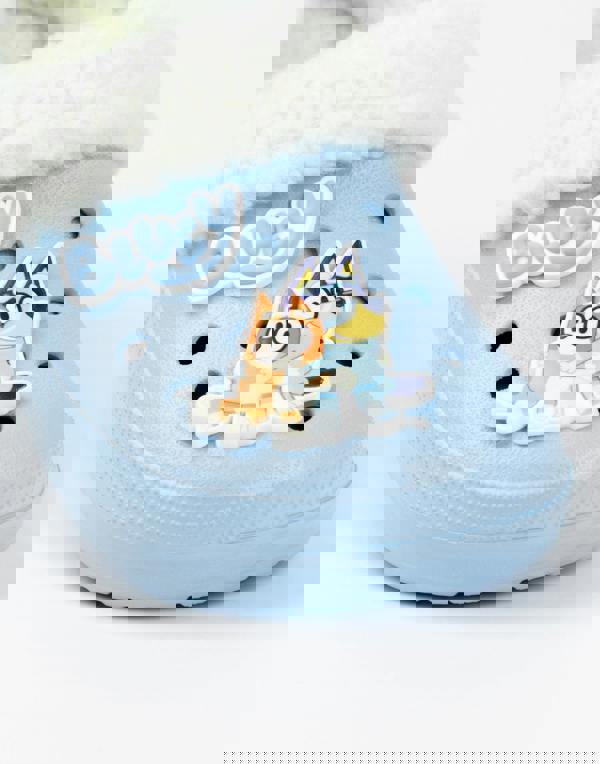 Bluey Unisex Kids Blue Multi Character Clogs