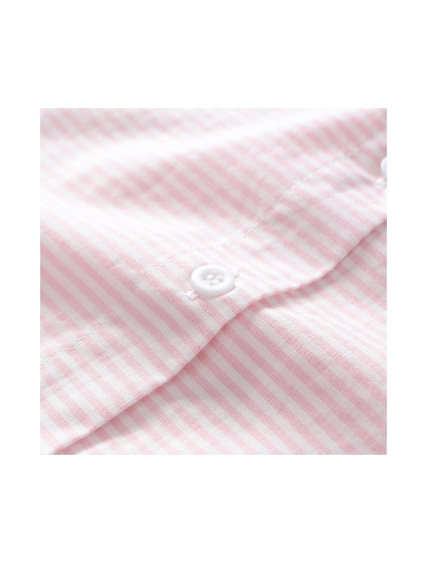 BALOU Girls Striped Short Sleeve Shirt