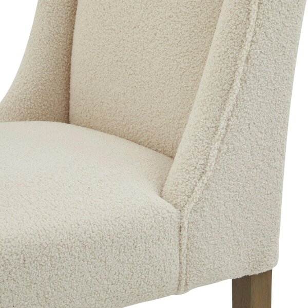 Wyld Haus Olargues Soft Grey Upholstered Dining Chair Pared Back