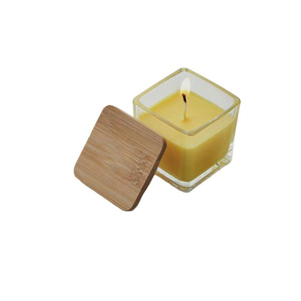 MidOcean Pila Lemon Square Scented Candle - Yellow - 