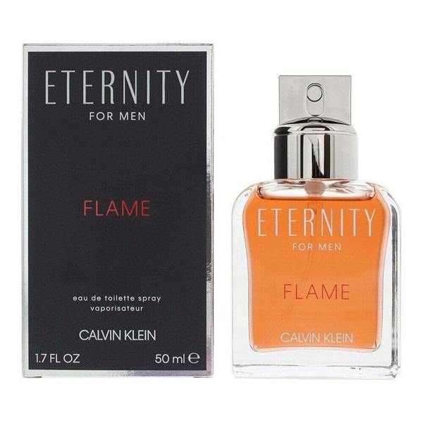 Calvin Klein Eternity Flame For Men 50ml Eau De Toilette EDT Spray For Him
