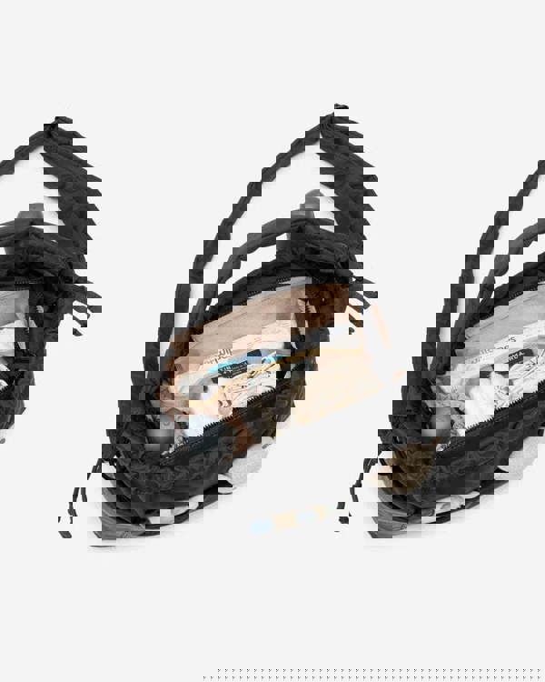 Tiba + Marl Mini Luna Drawstring Stroller Bag Black