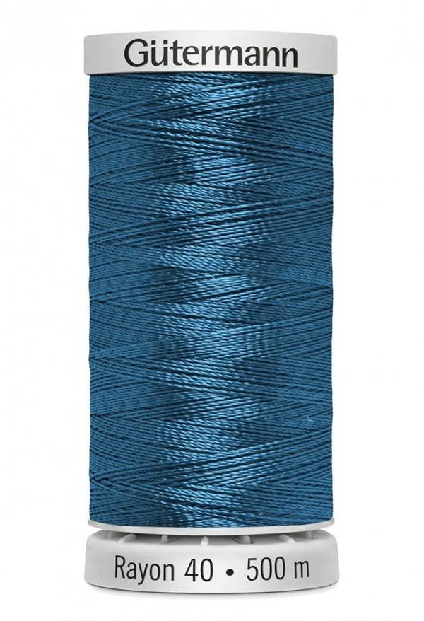Gutermann No 40 Sulky Rayon Embroidery Thread 500m Rayon Thread Suitable For Embroidery
