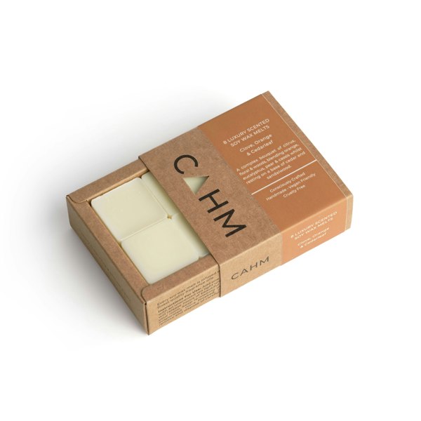 CAHM Clove, Orange & Cedarleaf Wax Melt Box