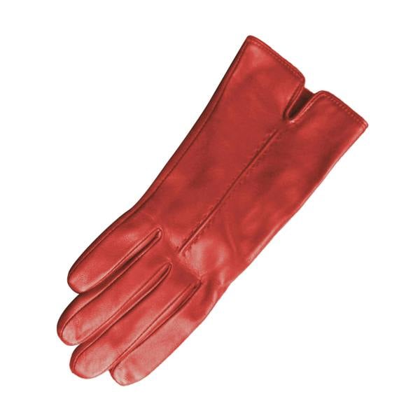 Eastern Counties Leather Womens Tess Single Point Stitch Gloves - Red
