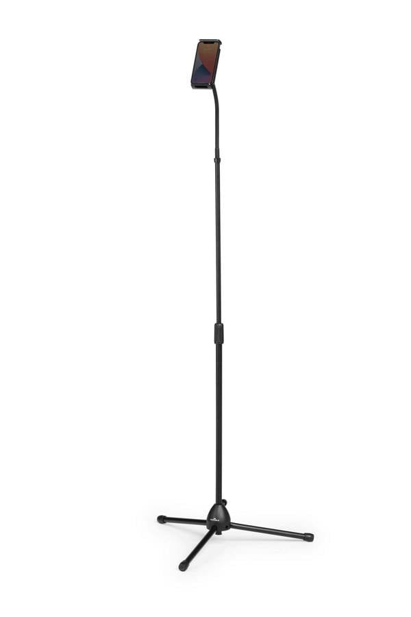 Durable TWIST 360 Gooseneck Tablet and Phone Holder iPad Tripod Stand | Black