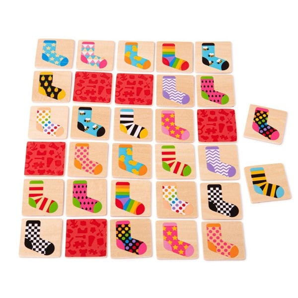 Bigjigs Toys Sock Memory Game