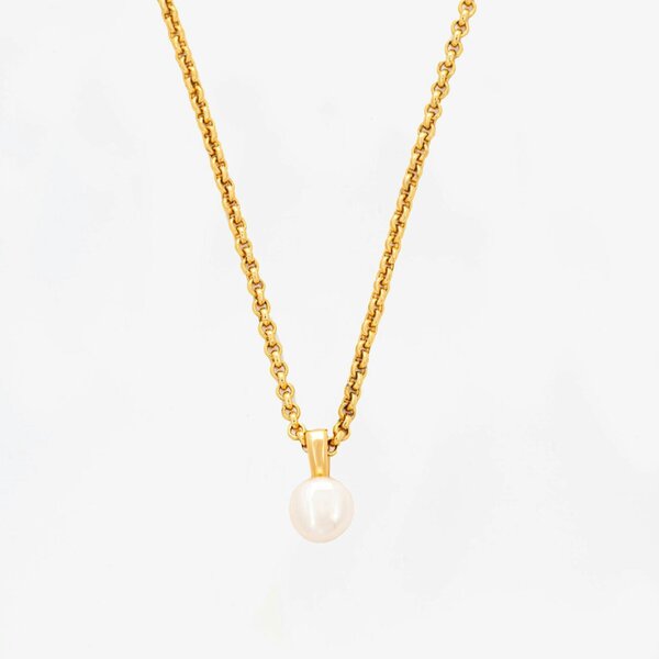 Uchi & Soto Shinju Gold Pearl Necklace